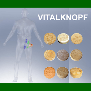 Vitalknöpfe zum Einstecken.
