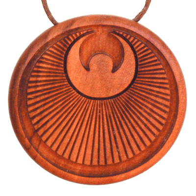 Amulett Engel Symbol Apfel