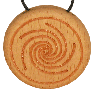Amulett Vortex Symbol Buche