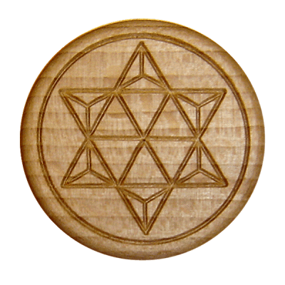 Vitalknopf Germanium Buche Symbol