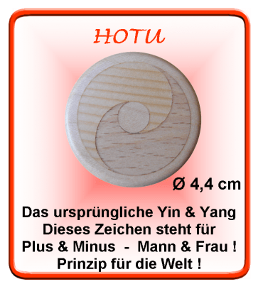 Vitalknopf HOTU Holz