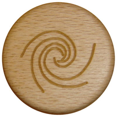 Vitalknopf Sea Symbol Buche