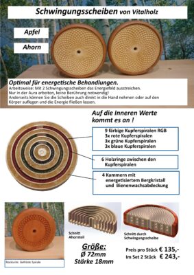 Schwingungsscheibe 72x18 Infoblatt
