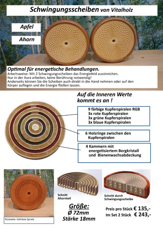 Schwingungsscheibe 72x18 Infoblatt