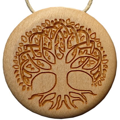 Amulett Holz Baum Ahorn