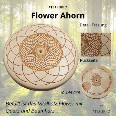 Vitalholz Flower Ahorn