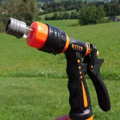 Gartensegen Sprühpistole Orange Schwarz