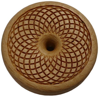 Vitalknopf Torus Symbolik oben